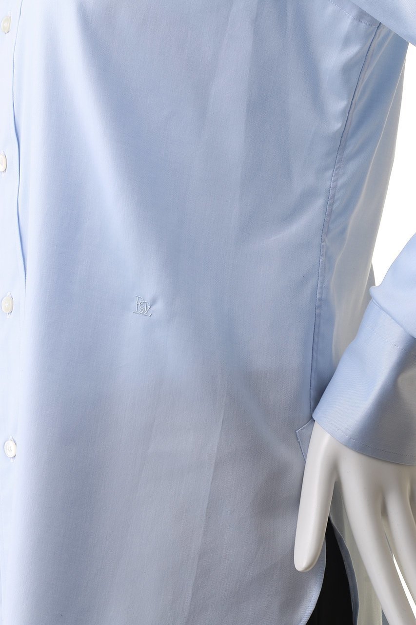 【ブリル/BRILL】のコットン ツイル シャツ 人気、トレンドファッション・服の通販 founy(ファニー) 　ファッション　Fashion　レディースファッション　Fashion for Women　トップス・カットソー　Cut & Sew Tops　シャツ・ブラウス・オフィスカジュアル　Elegant Blouses & Button-Ups　なめらか　Smooth, Silky Texture　コンパクト　Compact, Small Size　シンプル　Simple, Minimal　スリーブ　Sleeve, Long Sleeve / Short Sleeve　ツイル　Twist, Twisted Detail　マニッシュ　Mannish, Boyish　ロング　Long, Long-Length　other-6|ID: prp329100004657396 ipo3291000000033705131