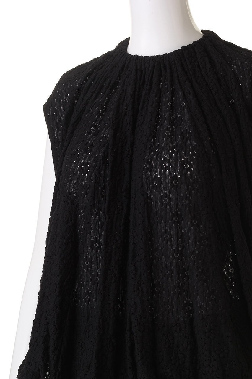 【ジェイドット/j.】のラッセルレースシャーリングブラウス 人気、トレンドファッション・服の通販 founy(ファニー) 　ファッション　Fashion　レディースファッション　Fashion for Women　トップス・カットソー　Cut & Sew Tops　シャツ・ブラウス・オフィスカジュアル　Elegant Blouses & Button-Ups　ショート　Short, Short Length　ストレッチ　Stretch, Stretchy Fabric　スリット　Slit, Slit Detail　スリーブ　Sleeve, Long Sleeve / Short Sleeve　バルーン　Balloon, Balloon Silhouette　ラッセル　Raschel, Raschel Lace　レース　Lace, Lace Fabric　other-5|ID: prp329100004657397 ipo3291000000035857781