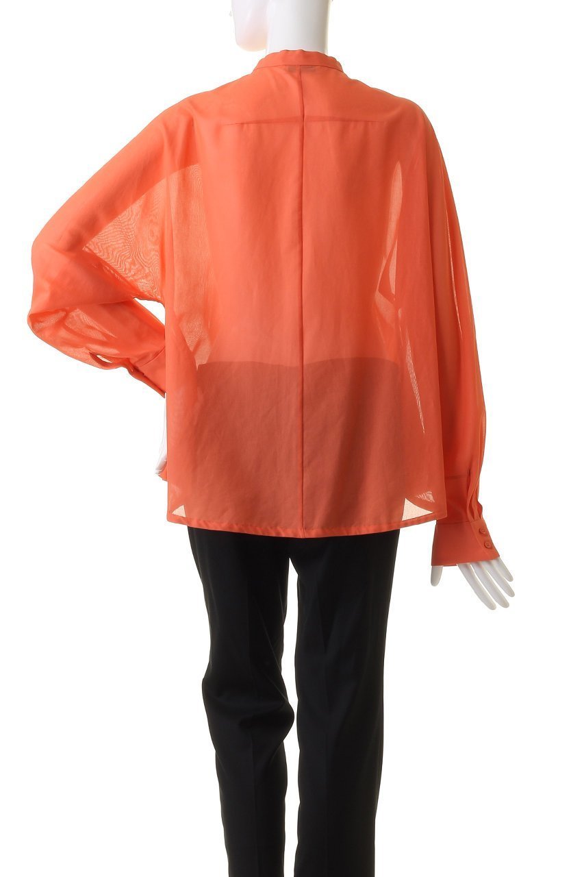 【ジェイドット/j.】のコットンボイルバンドカラーブラウス 人気、トレンドファッション・服の通販 founy(ファニー) 　ファッション　Fashion　レディースファッション　Fashion for Women　トップス・カットソー　Cut & Sew Tops　シャツ・ブラウス・オフィスカジュアル　Elegant Blouses & Button-Ups　スリーブ　Sleeve, Long Sleeve / Short Sleeve　パターン　Pattern, Design Print　ロング　Long, Long-Length　other-4|ID: prp329100004657399 ipo3291000000033705152
