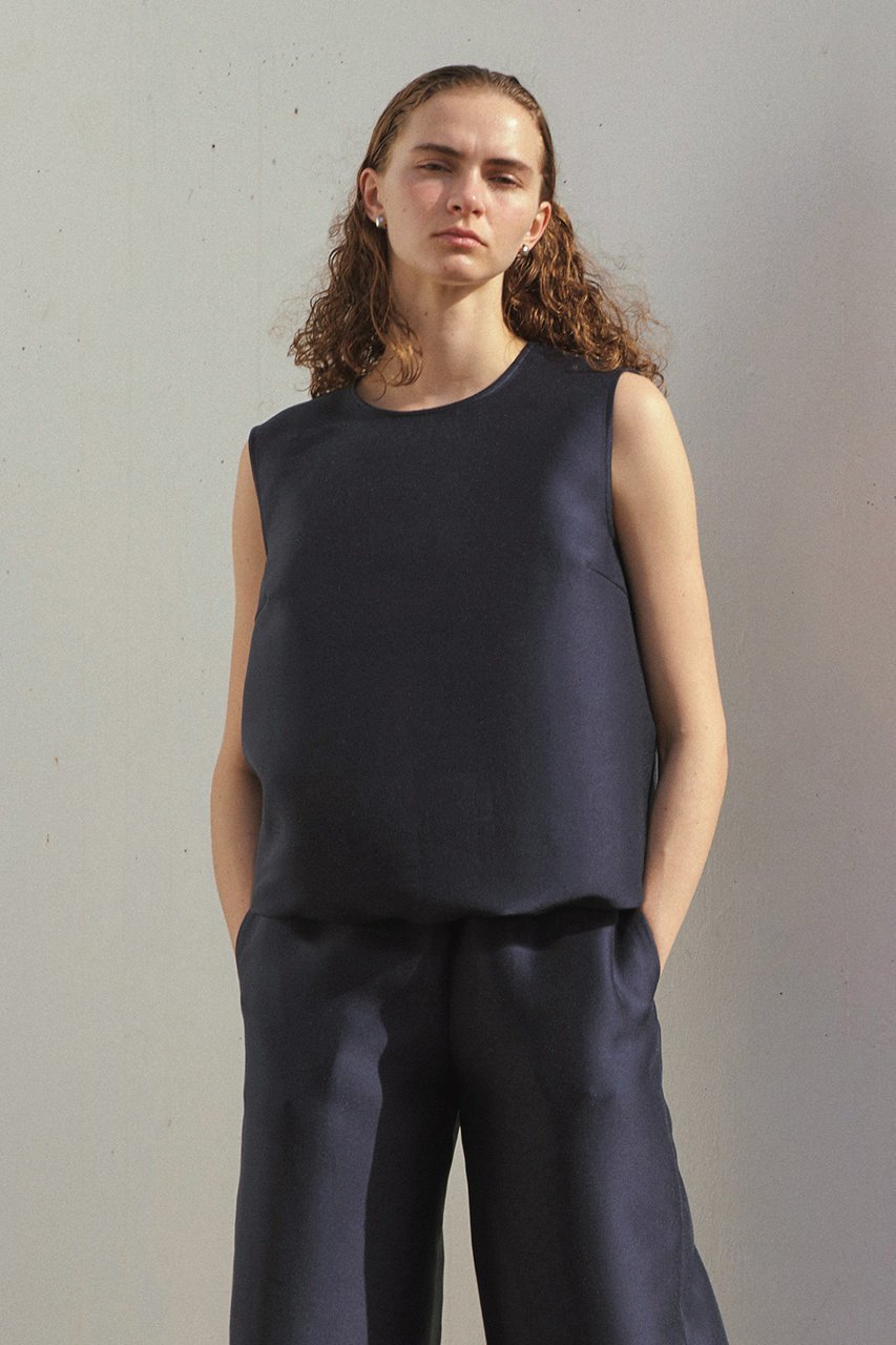 【ジェイドット/j.】のオクタダブルクロスバックリボンブラウス 人気、トレンドファッション・服の通販 founy(ファニー) 　ファッション　Fashion　レディースファッション　Fashion for Women　トップス・カットソー　Cut & Sew Tops　キャミソール&ノースリーブ　Camisoles & Sleeveless Tops　シャツ・ブラウス・オフィスカジュアル　Elegant Blouses & Button-Ups　シルク　Silk, 100% Silk　ノースリーブ　Sleeveless, No-Sleeve　バルーン　Balloon, Balloon Silhouette　リボン　Ribbon, Bow　夏　Summer　春　Spring　S/S・春夏　SS, Spring/Summer, Warm Season　other-6|ID: prp329100004657403 ipo3291000000035829998