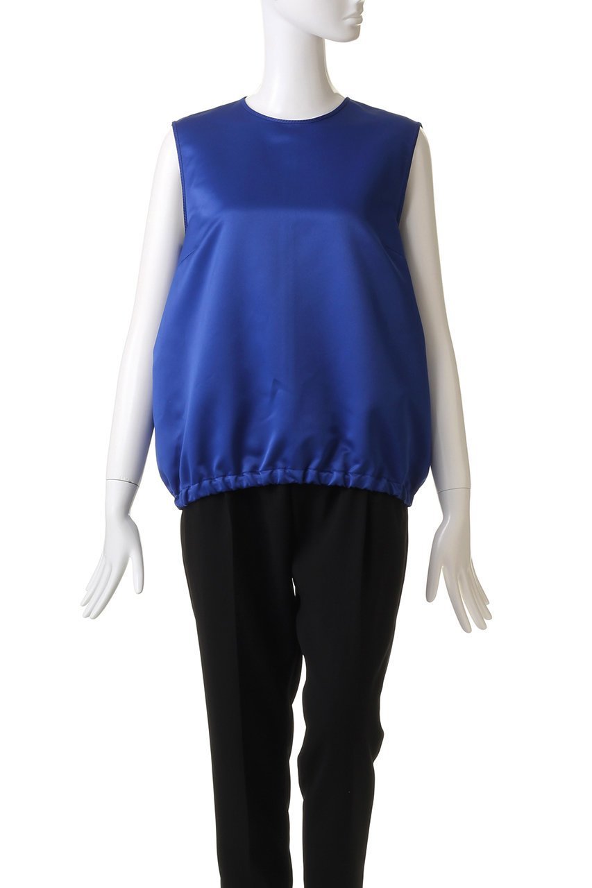 【ジェイドット/j.】のジャパンサテンタックブラウス 人気、トレンドファッション・服の通販 founy(ファニー) ファッション Fashion レディースファッション Fashion for Women トップス・カットソー Cut & Sew Tops キャミソール&ノースリーブ Camisoles & Sleeveless Tops シャツ・ブラウス・オフィスカジュアル Elegant Blouses & Button-Ups インナー Innerwear サテン Satin, Glossy Fabric ジャケット Jacket, Outerwear ノースリーブ Sleeveless, No-Sleeve バルーン Balloon, Balloon Silhouette other-2|ID: prp329100004657404 ipo3291000000035830010