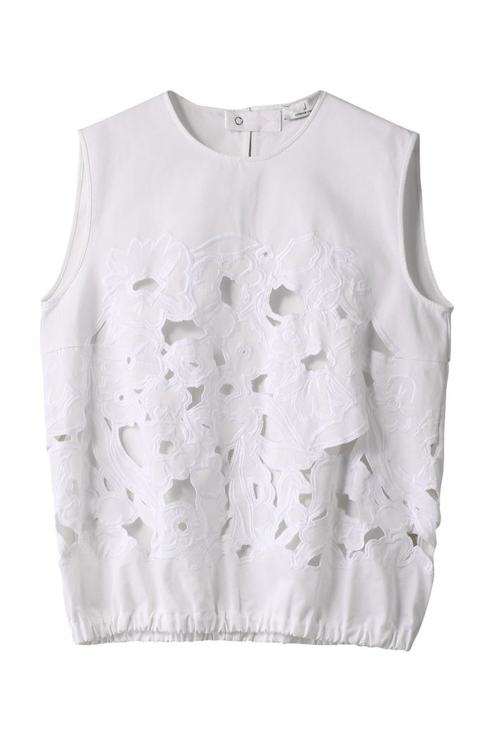 【ジェイドット/j.】のカッティングレースノースリーブブラウス インテリア・キッズ・メンズ・レディースファッション・服の通販 founy(ファニー) https://founy.com/ ファッション Fashion レディースファッション Fashion for Women トップス・カットソー Cut & Sew Tops キャミソール&ノースリーブ Camisoles & Sleeveless Tops シャツ・ブラウス・オフィスカジュアル Elegant Blouses & Button-Ups インナー Innerwear コンパクト Compact, Small Size シルク Silk, 100% Silk ノースリーブ Sleeveless, No-Sleeve |ID: prp329100004657405 ipo3291000000035830022