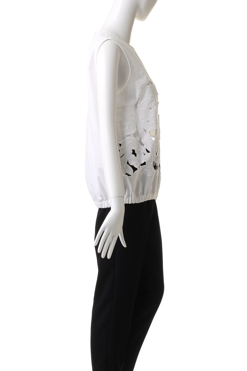 【ジェイドット/j.】のカッティングレースノースリーブブラウス 人気、トレンドファッション・服の通販 founy(ファニー) ファッション Fashion レディースファッション Fashion for Women トップス・カットソー Cut & Sew Tops キャミソール&ノースリーブ Camisoles & Sleeveless Tops シャツ・ブラウス・オフィスカジュアル Elegant Blouses & Button-Ups インナー Innerwear コンパクト Compact, Small Size シルク Silk, 100% Silk ノースリーブ Sleeveless, No-Sleeve other-3|ID: prp329100004657405 ipo3291000000035830031