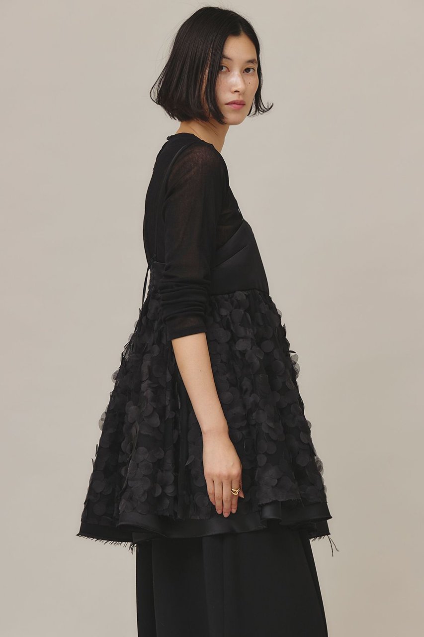 【カレンソロジー/Curensology】のドットチュールキャミソール 人気、トレンドファッション・服の通販 founy(ファニー) 　ファッション　Fashion　レディースファッション　Fashion for Women　トップス・カットソー　Cut & Sew Tops　キャミソール&ノースリーブ　Camisoles & Sleeveless Tops　シャツ・ブラウス・オフィスカジュアル　Elegant Blouses & Button-Ups　おすすめ　Recommended / Our Picks　カットソー　Cut and Sewn Top　キャミソール　Camisole, Spaghetti Strap Top　サテン　Satin, Glossy Fabric　ダウン　Down, Puffer　チュール　Tulip, Tulip Motif　デニム　Denim, Jeans Material　ドット　Polka Dot, Dot Pattern　ノースリーブ　Sleeveless, No-Sleeve　ベビー　Baby, Babywear　ボトム　Bottoms, Lower Wear　ランダム　Random, Irregular　ルーズ　Loose, Oversized　ワイド　Wide, Wide Fit　other-2|ID: prp329100004657407 ipo3291000000033705223
