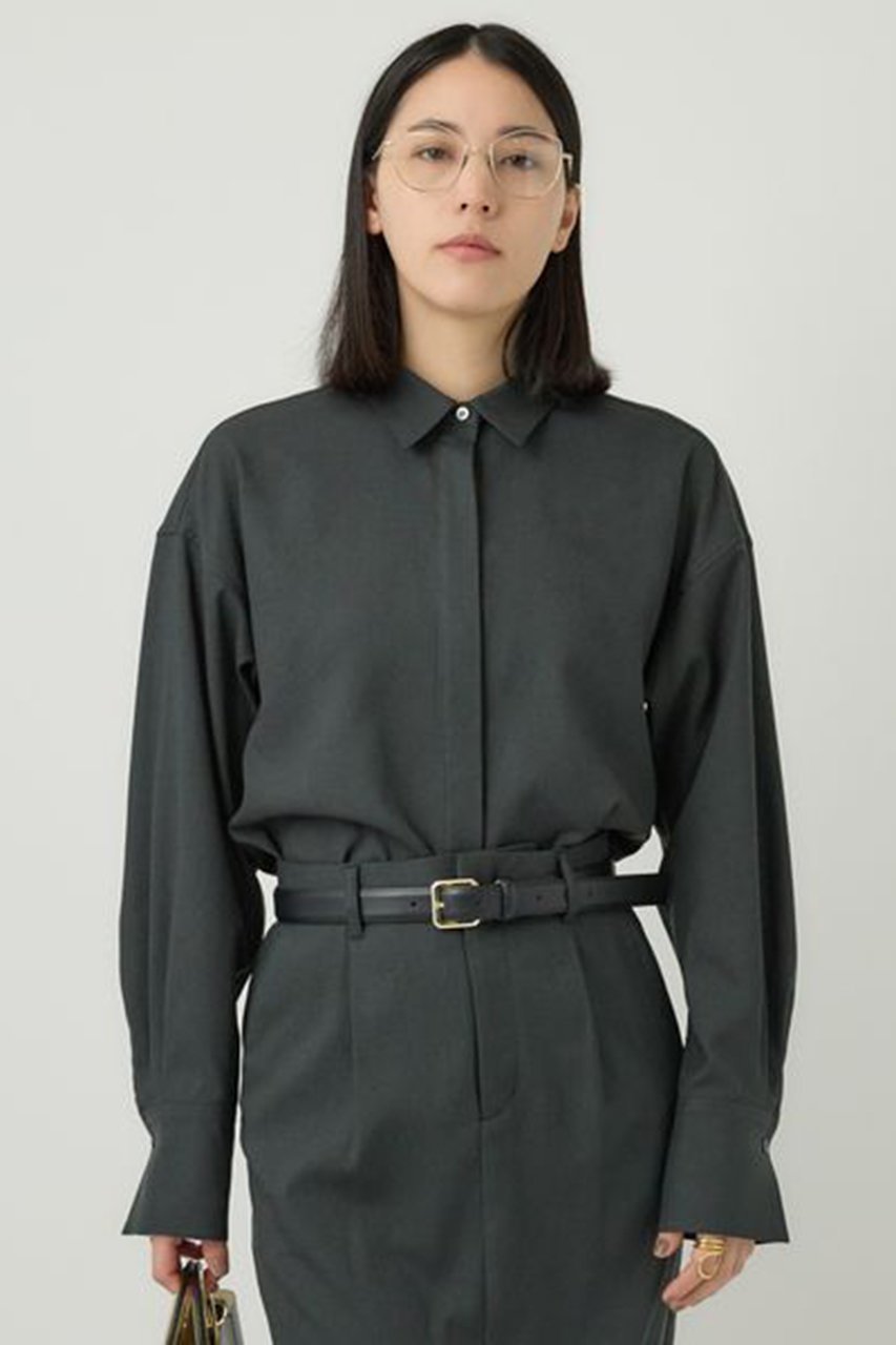【カオス/Chaos】のアイアスシークブラウス 2024AW 人気、トレンドファッション・服の通販 founy(ファニー) 　ファッション　Fashion　レディースファッション　Fashion for Women　トップス・カットソー　Cut & Sew Tops　シャツ・ブラウス・オフィスカジュアル　Elegant Blouses & Button-Ups　2024年　2024　2024-2025秋冬・A/W　Autumn/Winter 2024–25 AW24–25　2024春夏・S/S　Spring/Summer 2024 SS24　コンパクト　Compact, Small Size　ストレッチ　Stretch, Stretchy Fabric　スリット　Slit, Slit Detail　スリーブ　Sleeve, Long Sleeve / Short Sleeve　バランス　Balance, Style Balance　フロント　Front, Front Design　ロング　Long, Long-Length　other-5|ID: prp329100004657409 ipo3291000000033705248