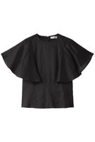 【ジェイドット/j.】の66番手オランダリネンフレア袖ブラウス 人気、トレンドファッション・服の通販 founy(ファニー) ファッション Fashion レディースファッション Fashion for Women トップス・カットソー Cut & Sew Tops シャツ・ブラウス・オフィスカジュアル Elegant Blouses & Button-Ups ショート Short, Short Length スリーブ Sleeve, Long Sleeve / Short Sleeve フレア Flare, Flared リネン Linen, Linen Fabric |ID:prp329100004657411
