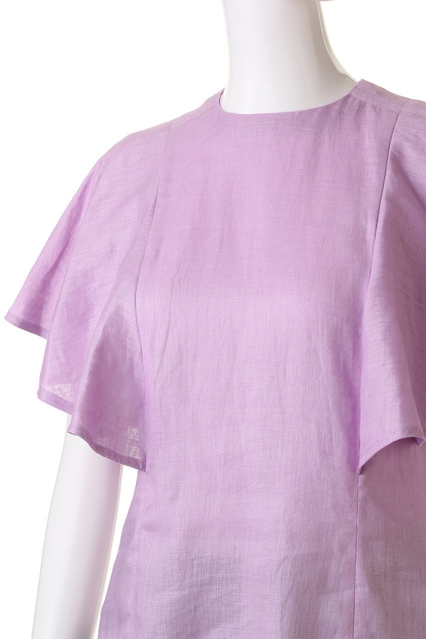 【ジェイドット/j.】の66番手オランダリネンフレア袖ブラウス 人気、トレンドファッション・服の通販 founy(ファニー) ファッション Fashion レディースファッション Fashion for Women トップス・カットソー Cut & Sew Tops シャツ・ブラウス・オフィスカジュアル Elegant Blouses & Button-Ups ショート Short, Short Length スリーブ Sleeve, Long Sleeve / Short Sleeve フレア Flare, Flared リネン Linen, Linen Fabric other-5|ID: prp329100004657411 ipo3291000000035830174