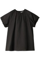 【ジェイドット/j.】のロイヤルラミータックブラウス 人気、トレンドファッション・服の通販 founy(ファニー) ファッション Fashion レディースファッション Fashion for Women トップス・カットソー Cut & Sew Tops シャツ・ブラウス・オフィスカジュアル Elegant Blouses & Button-Ups シアー Sheer, See-Through ショート Short, Short Length スリーブ Sleeve, Long Sleeve / Short Sleeve バルーン Balloon, Balloon Silhouette フレンチ French, French Style リネン Linen, Linen Fabric リュクス Luxury, Elegant, High-End, Chic thumbnail ブラック|ID: prp329100004657412 ipo3291000000033691003