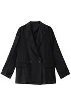 【ジェイドット/j.】のフレンチリネンストレッチジャケット ブラック|ID: prp329100004657414 ipo3291000000035969526