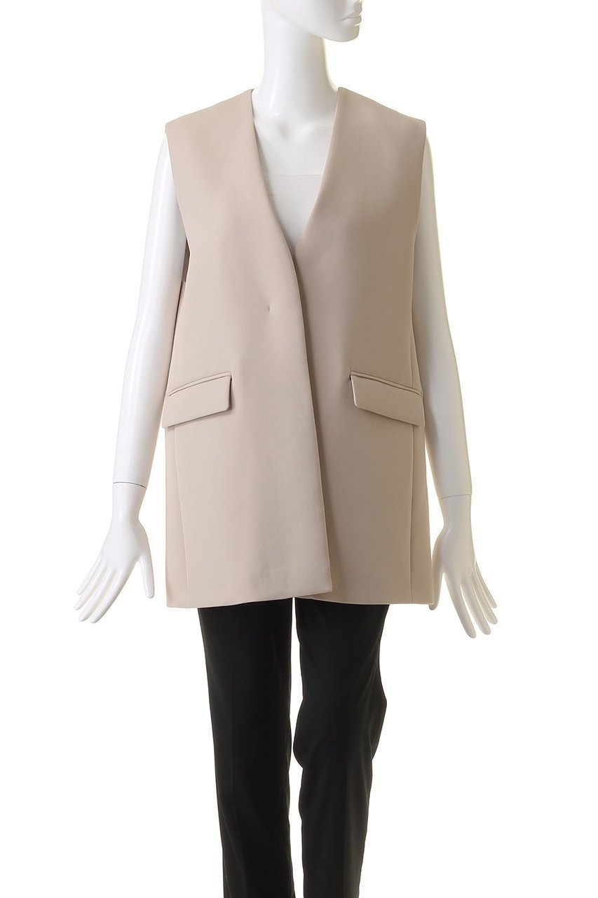 【ジェイドット/j.】のマトラッセクロスノーカラージレ 人気、トレンドファッション・服の通販 founy(ファニー) 　ファッション　Fashion　レディースファッション　Fashion for Women　アウター　Coat / Outerwear Collection　レディースジャケット・軽アウター　Jackets　カッティング　Cutting Detail　ジャケット　Jacket, Outerwear　ストレッチ　Stretch, Stretchy Fabric　ベスト　Vest, Waistcoat　other-2|ID: prp329100004657416 ipo3291000000033691056