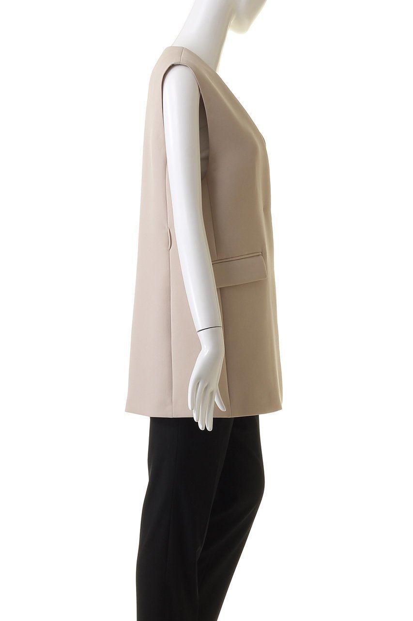 【ジェイドット/j.】のマトラッセクロスノーカラージレ 人気、トレンドファッション・服の通販 founy(ファニー) 　ファッション　Fashion　レディースファッション　Fashion for Women　アウター　Coat / Outerwear Collection　レディースジャケット・軽アウター　Jackets　カッティング　Cutting Detail　ジャケット　Jacket, Outerwear　ストレッチ　Stretch, Stretchy Fabric　ベスト　Vest, Waistcoat　other-3|ID: prp329100004657416 ipo3291000000033691057