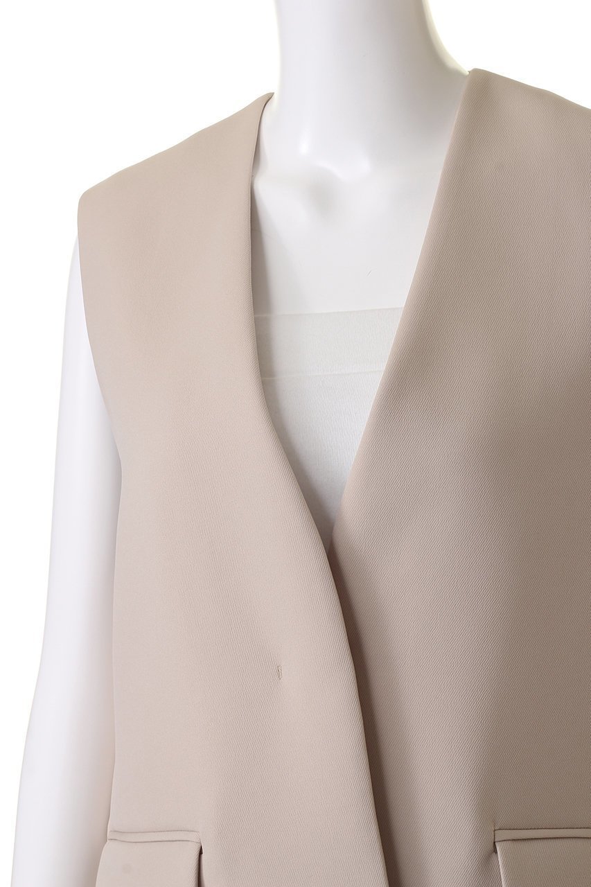 【ジェイドット/j.】のマトラッセクロスノーカラージレ 人気、トレンドファッション・服の通販 founy(ファニー) 　ファッション　Fashion　レディースファッション　Fashion for Women　アウター　Coat / Outerwear Collection　レディースジャケット・軽アウター　Jackets　カッティング　Cutting Detail　ジャケット　Jacket, Outerwear　ストレッチ　Stretch, Stretchy Fabric　ベスト　Vest, Waistcoat　other-5|ID: prp329100004657416 ipo3291000000033691059