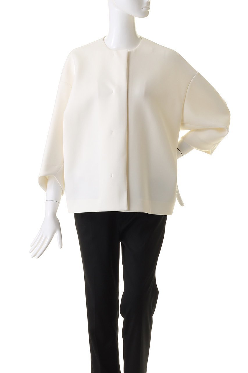 【ジェイドット/j.】のトリアセスキューバカッティングジャケット 人気、トレンドファッション・服の通販 founy(ファニー) 　ファッション　Fashion　レディースファッション　Fashion for Women　アウター　Coat / Outerwear Collection　レディースジャケット・軽アウター　Jackets　ジャケット　Jacket, Outerwear　ストレッチ　Stretch, Stretchy Fabric　other-2|ID: prp329100004657417 ipo3291000000033691066