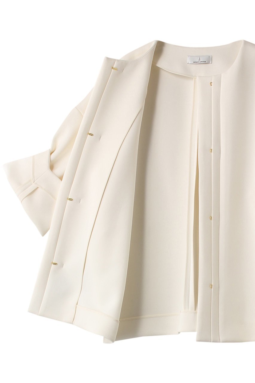 【ジェイドット/j.】のトリアセスキューバカッティングジャケット 人気、トレンドファッション・服の通販 founy(ファニー) ファッション Fashion レディースファッション Fashion for Women アウター Coat / Outerwear Collection レディースジャケット・軽アウター Jackets ジャケット Jacket, Outerwear ストレッチ Stretch, Stretchy Fabric other-6|ID: prp329100004657417 ipo3291000000033705392