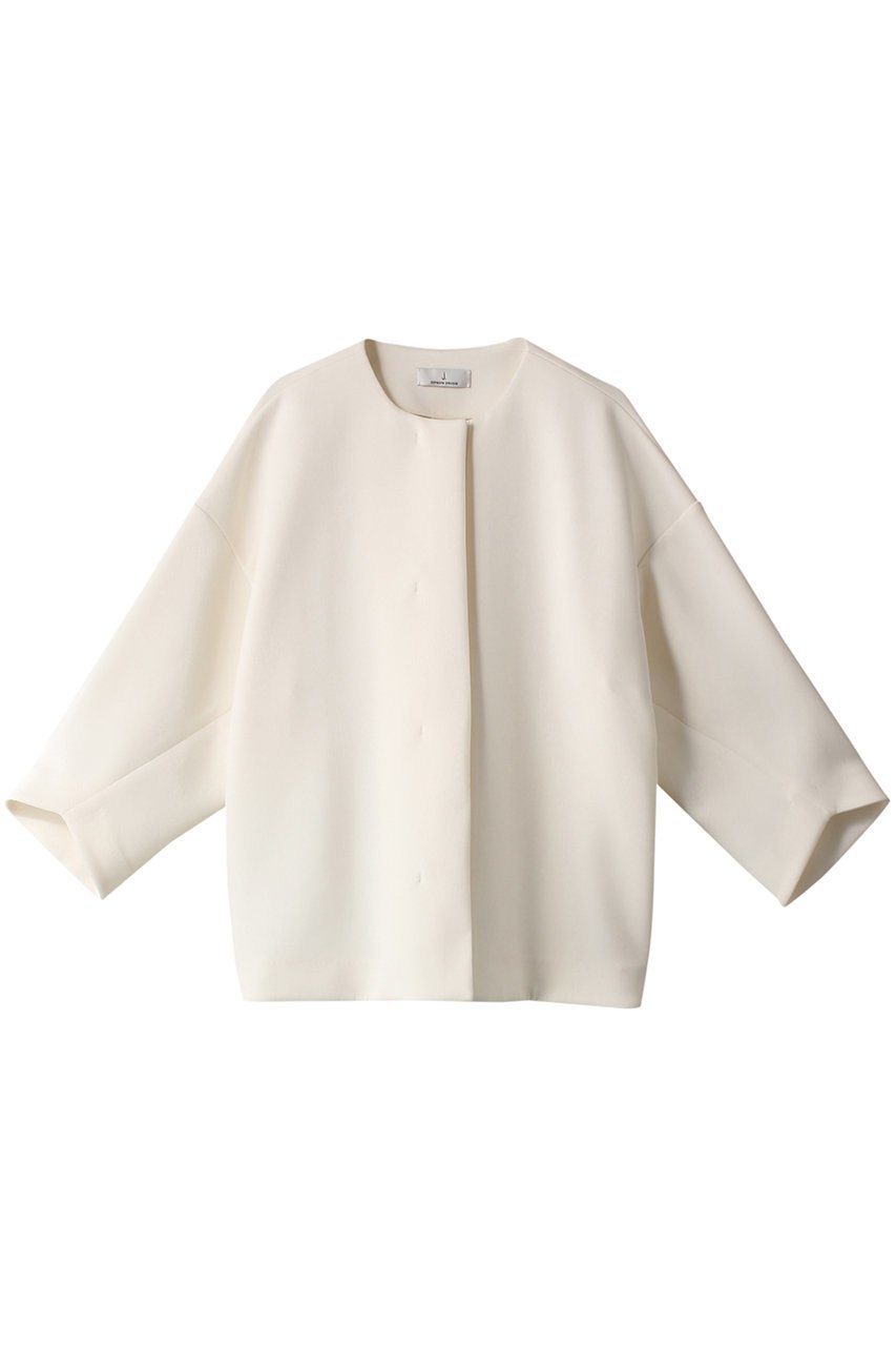 【ジェイドット/j.】のトリアセスキューバカッティングジャケット 人気、トレンドファッション・服の通販 founy(ファニー) 　ファッション　Fashion　レディースファッション　Fashion for Women　アウター　Coat / Outerwear Collection　レディースジャケット・軽アウター　Jackets　ジャケット　Jacket, Outerwear　ストレッチ　Stretch, Stretchy Fabric　 other-1|ID: prp329100004657417 ipo3291000000035969545