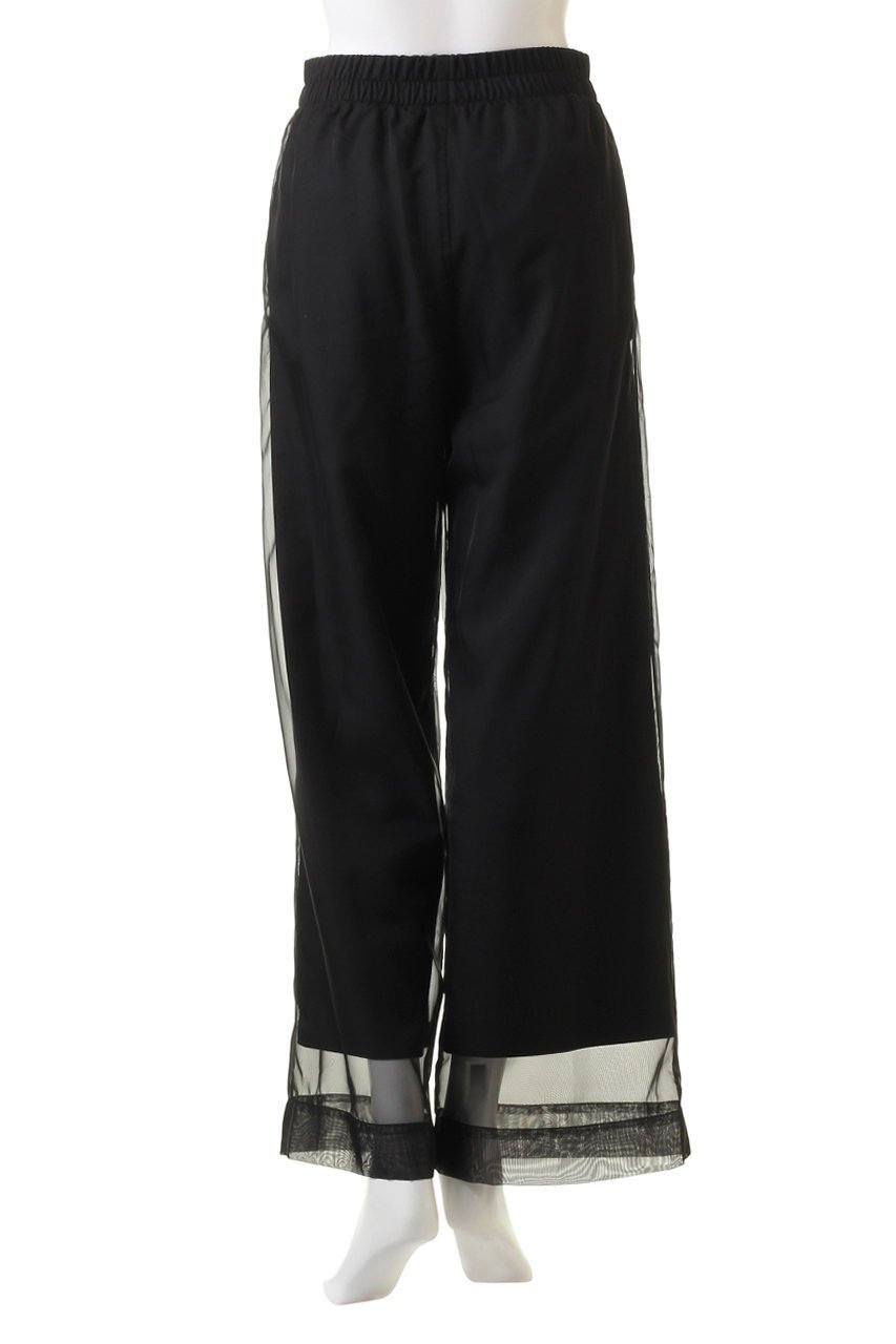 【ジェイドット/j.】のマットオーガンジーワイドパンツ 人気、トレンドファッション・服の通販 founy(ファニー) 　ファッション　Fashion　レディースファッション　Fashion for Women　パンツ　Pants & Trousers　オーガンジー　Organza Fabric　シアー　Sheer, See-Through　ジャケット　Jacket, Outerwear　エレガント 上品　Elegant　other-4|ID: prp329100004657420 ipo3291000000036065287