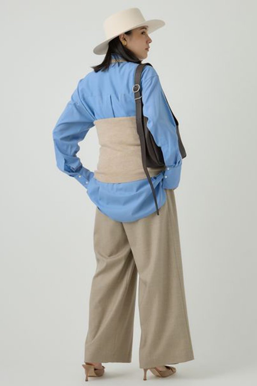 【カオス/Chaos】のラークウールパンツ 人気、トレンドファッション・服の通販 founy(ファニー) 　ファッション　Fashion　レディースファッション　Fashion for Women　パンツ　Pants & Trousers　おすすめ　Recommended / Our Picks　シンプル　Simple, Minimal　ボトム　Bottoms, Lower Wear　ラップ　Wrap, Wrap Design　ワイド　Wide, Wide Fit　エレガント 上品　Elegant　other-3|ID: prp329100004657422 ipo3291000000035724702