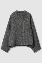 【ハウス オブ ロータス/HOUSE OF LOTUS】のワイドカルゼボトルネックブルゾン 人気、トレンドファッション・服の通販 founy(ファニー) ファッション Fashion レディースファッション Fashion for Women アウター Coat / Outerwear Collection レディースジャケット・軽アウター Jackets ブルゾンジャケット・スポーティアウター Blouson Jackets クラシック Classic, Timeless Style ジャケット Jacket, Outerwear ブルゾン Blouson, Bomber Jacket ボトルネック Bottle Neck, Mock Neck モダン Modern, Contemporary ループ Loop, Loop Knit 冬 Winter / This Winter 別注 Limited Edition, Custom Order 新作・新入荷 New Arrivals / New In thumbnail ブラック|ID: prp329100004658455 ipo3291000000033715110