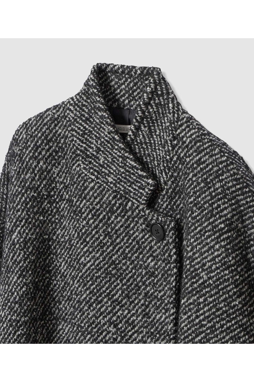 【ハウス オブ ロータス/HOUSE OF LOTUS】のワイドカルゼスタンドテーラーコート 人気、トレンドファッション・服の通販 founy(ファニー) 　ファッション　Fashion　レディースファッション　Fashion for Women　アウター　Coat / Outerwear Collection　コート・ロングコート・ピーコート　Long Coats, Peacoats & More　クラシック　Classic, Timeless Style　スタンド　Stand Collar, Upright Stand　スリーブ　Sleeve, Long Sleeve / Short Sleeve　チェスターコート　Chester Coat, Long Coat　フロント　Front, Front Design　モダン　Modern, Contemporary　ループ　Loop, Loop Knit　ロング　Long, Long-Length　冬　Winter / This Winter　別注　Limited Edition, Custom Order　新作・新入荷　New Arrivals / New In　other-3|ID: prp329100004658456 ipo3291000000033715120