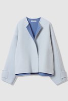 【ハウス オブ ロータス/HOUSE OF LOTUS】のバイカラーショートコート 人気、トレンドファッション・服の通販 founy(ファニー) ファッション Fashion レディースファッション Fashion for Women アウター Coat / Outerwear Collection コート・ロングコート・ピーコート Long Coats, Peacoats & More ショート Short, Short Length バランス Balance, Style Balance エレガント 上品 Elegant 新作・新入荷 New Arrivals / New In |ID:prp329100004658457