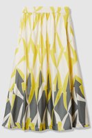 【ハウス オブ ロータス/HOUSE OF LOTUS】のマルチジオメトリックプリントティアードスカート 人気、トレンドファッション・服の通販 founy(ファニー) ファッション Fashion レディースファッション Fashion for Women スカート Skirts ティアードスカート Tiered Skirts ロングスカート Long Skirts / Maxi & Midi Skirts ギャザー Gathered, Ruffled サテン Satin, Glossy Fabric プリント Print, Printed Pattern ロング Long, Long-Length エレガント 上品 Elegant 新作・新入荷 New Arrivals / New In |ID:prp329100004658462