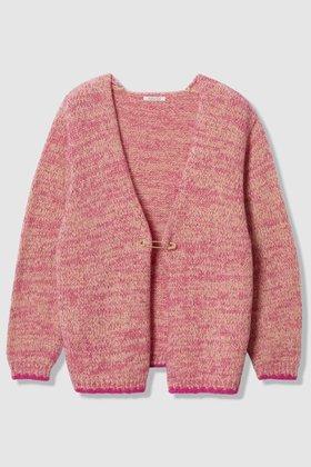 【ハウス オブ ロータス/HOUSE OF LOTUS】のミックスモヘアバイカラーカーディガン 人気、トレンドファッション・服の通販 founy(ファニー) ファッション Fashion レディースファッション Fashion for Women トップス・カットソー Cut & Sew Tops ニット Knit Tops & Sweaters カーディガン・羽織り Layered Style Cardigans カーディガン Cardigan, Knitwear キルト Quilt, Quilted Fabric ドレス Dress, One-Piece フェミニン Feminine, Girly エレガント 上品 Elegant 新作・新入荷 New Arrivals / New In |ID:prp329100004658464