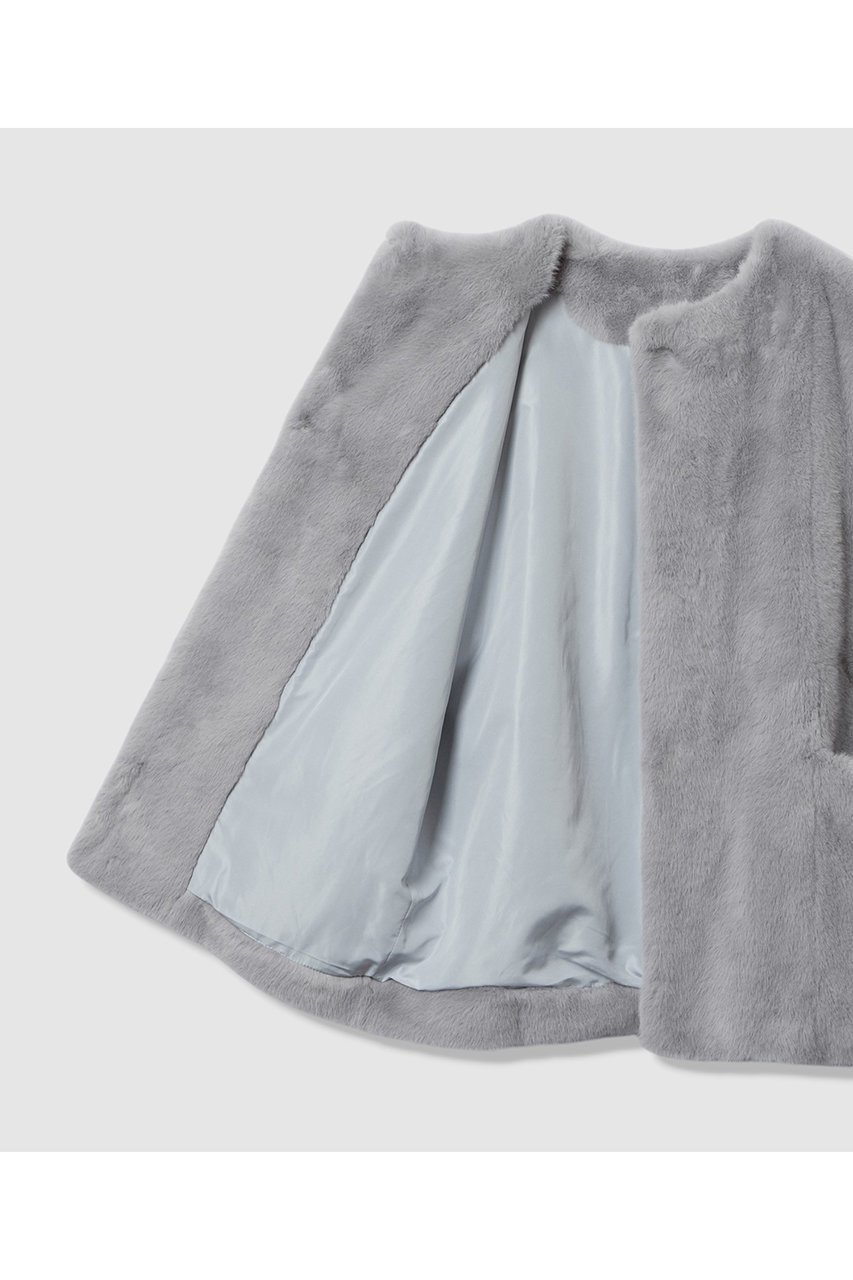 【ハウス オブ ロータス/HOUSE OF LOTUS】のショートパイルフェイクファージレ 人気、トレンドファッション・服の通販 founy(ファニー) 　ファッション　Fashion　レディースファッション　Fashion for Women　アウター　Coat / Outerwear Collection　レディースジャケット・軽アウター　Jackets　カッティング　Cutting Detail　ショート　Short, Short Length　ジャケット　Jacket, Outerwear　トレンド　Trend, Trending Now　バランス　Balance, Style Balance　フェイクファー　Faux Fur, Imitation Fur　フォルム　Silhouette, Form　ベスト　Vest, Waistcoat　ポケット　Pocket, Pocket Detail　今季　This Season, Current Season　新作・新入荷　New Arrivals / New In　other-6|ID: prp329100004658468 ipo3291000000033715222