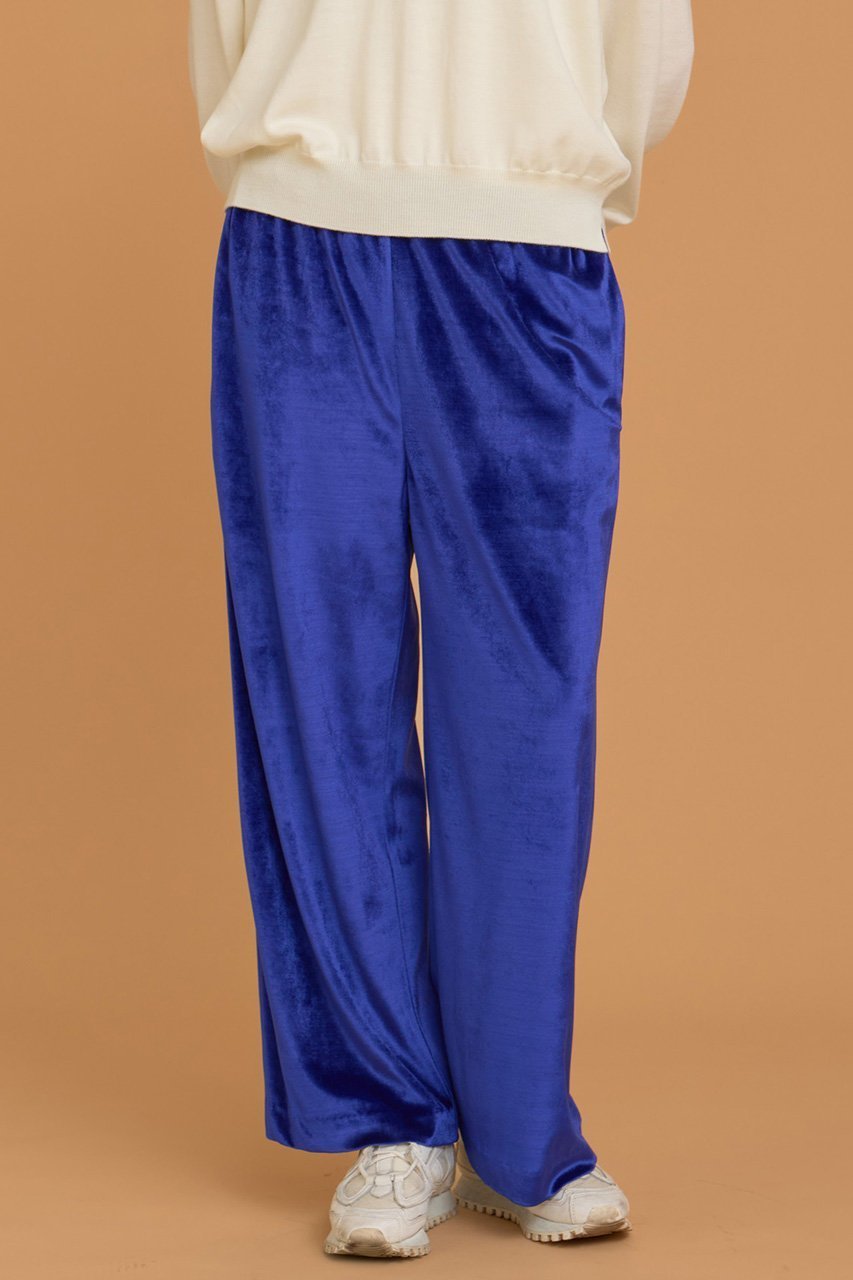 【ハウス オブ ロータス/HOUSE OF LOTUS】のトリアセベロアパンツ 人気、トレンドファッション・服の通販 founy(ファニー) 　ファッション　Fashion　レディースファッション　Fashion for Women　パンツ　Pants & Trousers　サテン　Satin, Glossy Fabric　シルク　Silk, 100% Silk　ストレッチ　Stretch, Stretchy Fabric　ストレート　Straight, Straight Cut　ベロア　Velour, Soft Velvet　新作・新入荷　New Arrivals / New In　other-8|ID: prp329100004658469 ipo3291000000033715234