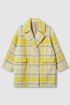 【ハウス オブ ロータス/HOUSE OF LOTUS】のシャギーチェックコート イエロー|ID:prp329100004658471