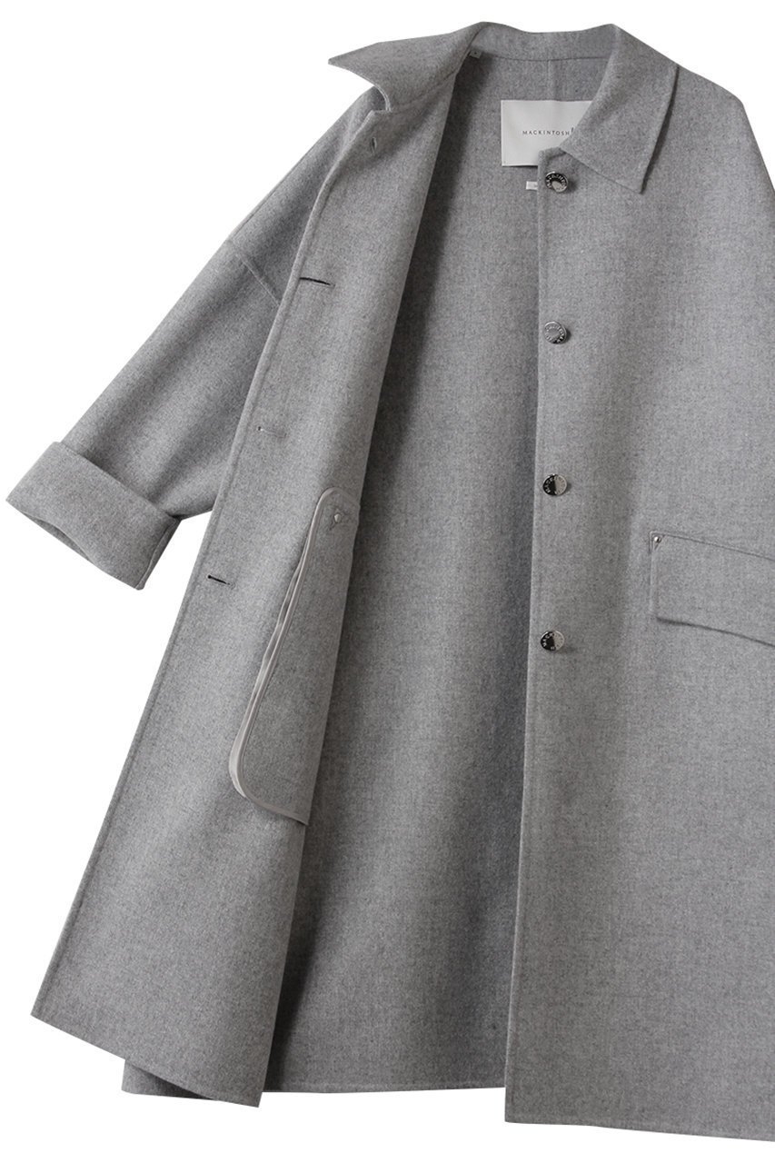 【マッキントッシュ/MACKINTOSH】のHUMBIE メタルボタン ダブルフェイス ロングコート 人気、トレンドファッション・服の通販 founy(ファニー) 　ファッション　Fashion　レディースファッション　Fashion for Women　アウター　Coat / Outerwear Collection　コート・ロングコート・ピーコート　Long Coats, Peacoats & More　クラシカル　Classical, Vintage-Inspired　シンプル　Simple, Minimal　ダブル　Double, Double-Breasted　デニム　Denim, Jeans Material　フェイス　Face, Facial Design　メタル　Metal, Metal Parts　モダン　Modern, Contemporary　ロング　Long, Long-Length　other-6|ID: prp329100004658474 ipo3291000000036086233