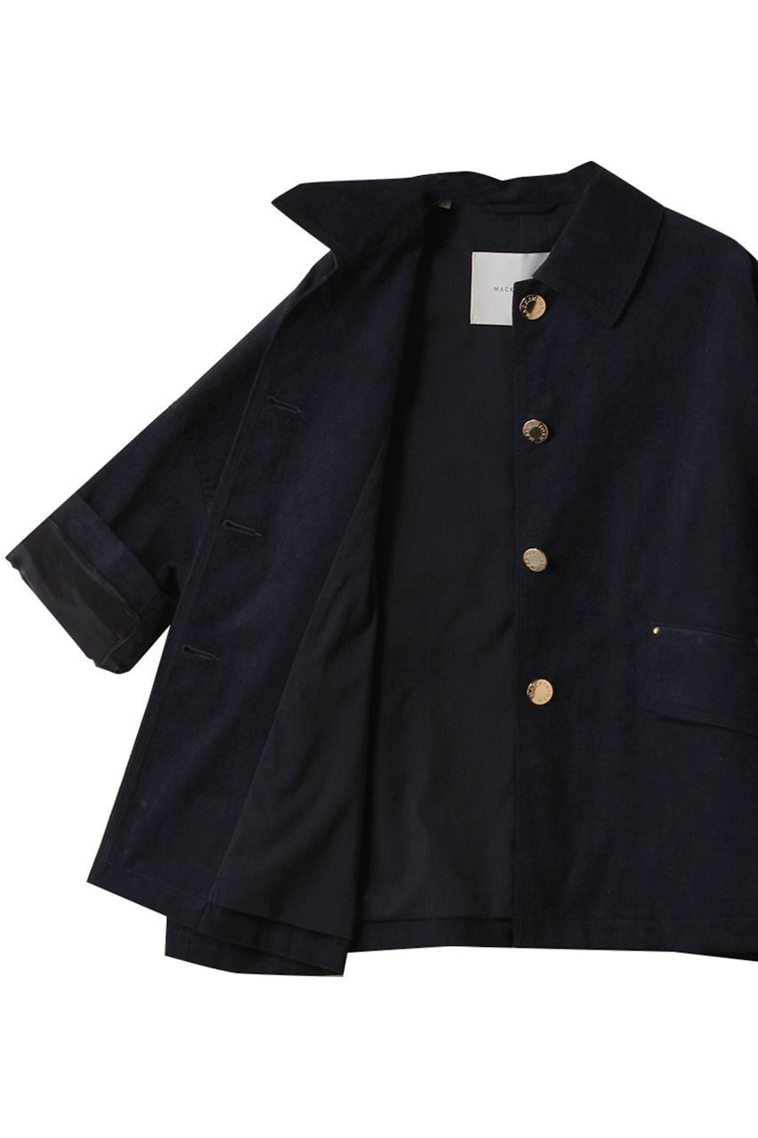 【マッキントッシュ/MACKINTOSH】のHUMBIE メタルボタン コーデュロイ デニムジャケット 人気、トレンドファッション・服の通販 founy(ファニー) 　ファッション　Fashion　レディースファッション　Fashion for Women　アウター　Coat / Outerwear Collection　コート・ロングコート・ピーコート　Long Coats, Peacoats & More　レディースジャケット・軽アウター　Jackets　デニムジャケット / カジュアルアウター　Denim Jackets　コーデュロイ　Corduroy, Cord Fabric　ショート　Short, Short Length　ジャケット　Jacket, Outerwear　デニム　Denim, Jeans Material　トレンド　Trend, Trending Now　バランス　Balance, Style Balance　メタル　Metal, Metal Parts　リュクス　Luxury, Elegant, High-End, Chic　ロング　Long, Long-Length　ワイド　Wide, Wide Fit　新作・新入荷　New Arrivals / New In　春　Spring　秋　Autumn　other-6|ID: prp329100004658475 ipo3291000000033715293