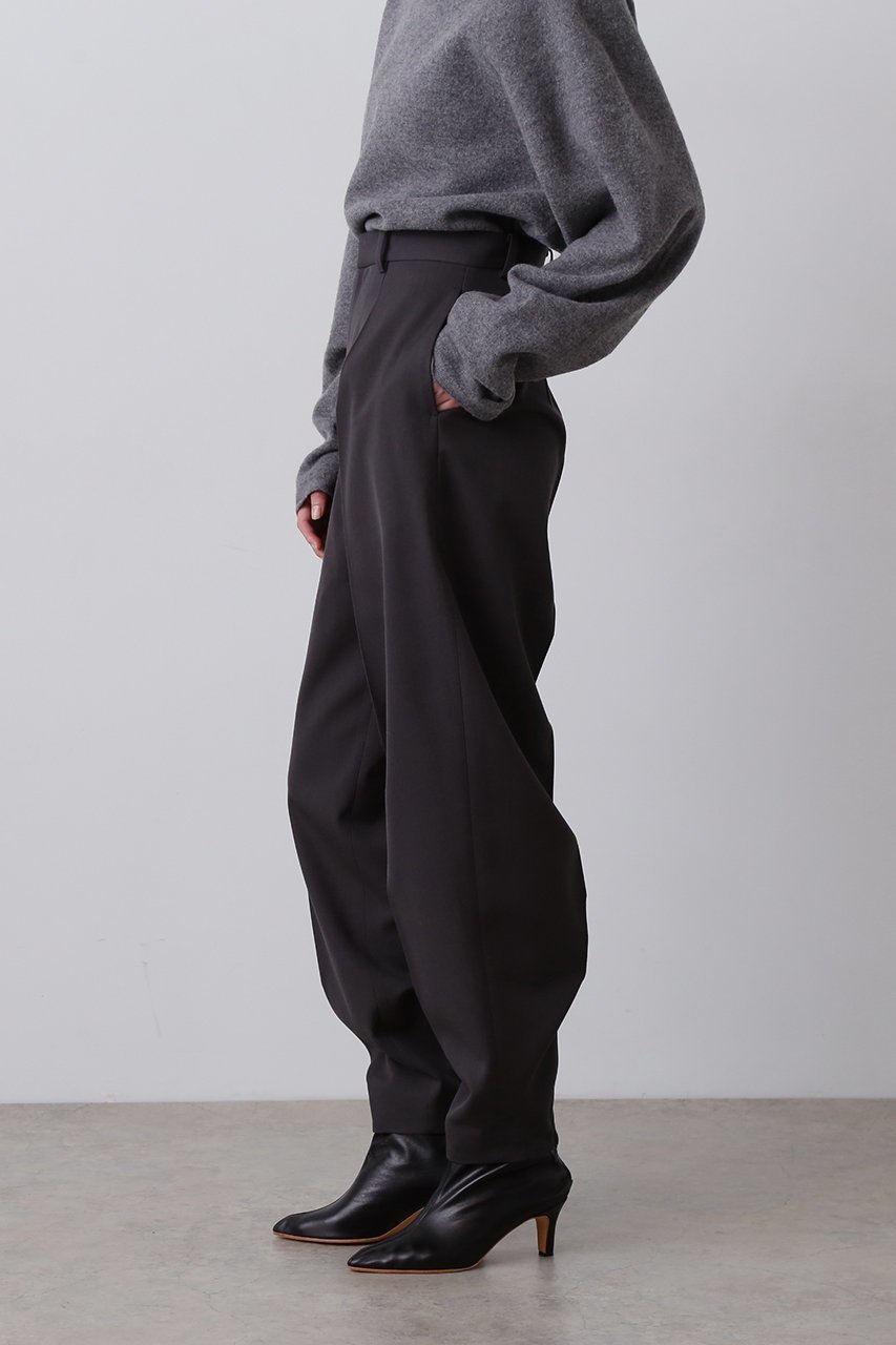 【イレーヴ/YLEVE】のメリノ ウール ツイル カーブ パンツ 人気、トレンドファッション・服の通販 founy(ファニー) 　ファッション　Fashion　レディースファッション　Fashion for Women　パンツ　Pants & Trousers　シンプル　Simple, Minimal　ツイル　Twist, Twisted Detail　モダン　Modern, Contemporary　新作・新入荷　New Arrivals / New In　other-8|ID: prp329100004658478 ipo3291000000033715317