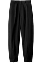 【イレーヴ/YLEVE】のメリノ ウール ツイル カーブ パンツ ブラック|ID: prp329100004658478 ipo3291000000035665051