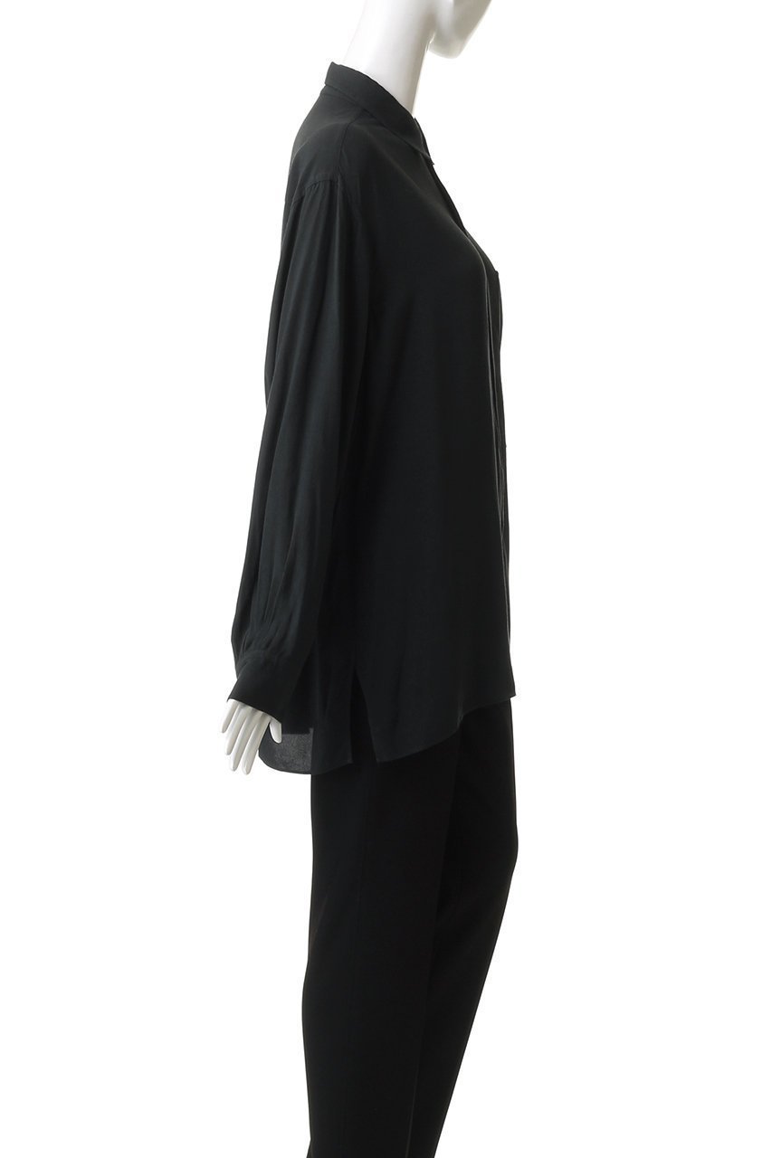 【イレーヴ/YLEVE】のレーヨンデシン シャツ 人気、トレンドファッション・服の通販 founy(ファニー) 　ファッション　Fashion　レディースファッション　Fashion for Women　トップス・カットソー　Cut & Sew Tops　シャツ・ブラウス・オフィスカジュアル　Elegant Blouses & Button-Ups　スラックス　Slacks, Dress Pants　スリーブ　Sleeve, Long Sleeve / Short Sleeve　デニム　Denim, Jeans Material　リラックス　Relax, Relaxed Fit　ロング　Long, Long-Length　エレガント 上品　Elegant　新作・新入荷　New Arrivals / New In　other-3|ID: prp329100004658479 ipo3291000000033715321