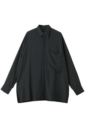 【イレーヴ/YLEVE】 レーヨンデシン シャツ人気、トレンドファッション・服の通販 founy(ファニー) ファッション Fashion レディースファッション Fashion for Women トップス・カットソー Cut & Sew Tops シャツ・ブラウス・オフィスカジュアル Elegant Blouses & Button-Ups スラックス Slacks, Dress Pants スリーブ Sleeve, Long Sleeve / Short Sleeve デニム Denim, Jeans Material リラックス Relax, Relaxed Fit ロング Long, Long-Length エレガント 上品 Elegant |ID:prp329100004658479