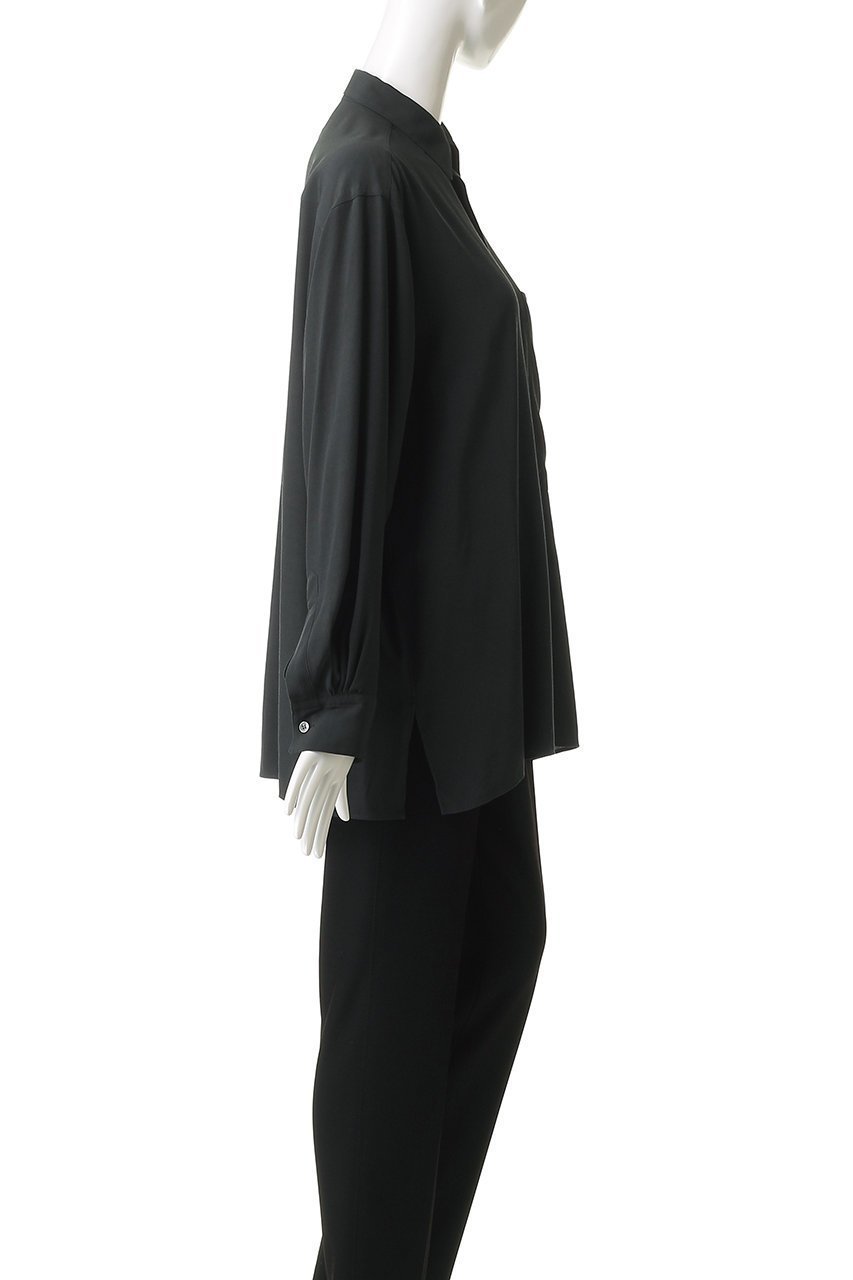 【イレーヴ/YLEVE】のレーヨンデシン シャツ 人気、トレンドファッション・服の通販 founy(ファニー) 　ファッション　Fashion　レディースファッション　Fashion for Women　トップス・カットソー　Cut & Sew Tops　シャツ・ブラウス・オフィスカジュアル　Elegant Blouses & Button-Ups　スラックス　Slacks, Dress Pants　スリーブ　Sleeve, Long Sleeve / Short Sleeve　デニム　Denim, Jeans Material　リラックス　Relax, Relaxed Fit　ロング　Long, Long-Length　エレガント 上品　Elegant　other-3|ID: prp329100004658479 ipo3291000000036234224