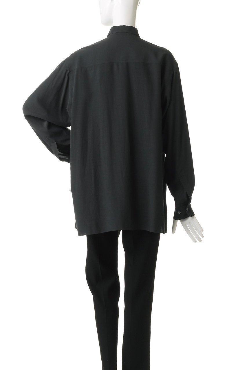 【イレーヴ/YLEVE】のレーヨンデシン シャツ 人気、トレンドファッション・服の通販 founy(ファニー) 　ファッション　Fashion　レディースファッション　Fashion for Women　トップス・カットソー　Cut & Sew Tops　シャツ・ブラウス・オフィスカジュアル　Elegant Blouses & Button-Ups　スラックス　Slacks, Dress Pants　スリーブ　Sleeve, Long Sleeve / Short Sleeve　デニム　Denim, Jeans Material　リラックス　Relax, Relaxed Fit　ロング　Long, Long-Length　エレガント 上品　Elegant　other-4|ID: prp329100004658479 ipo3291000000036234225