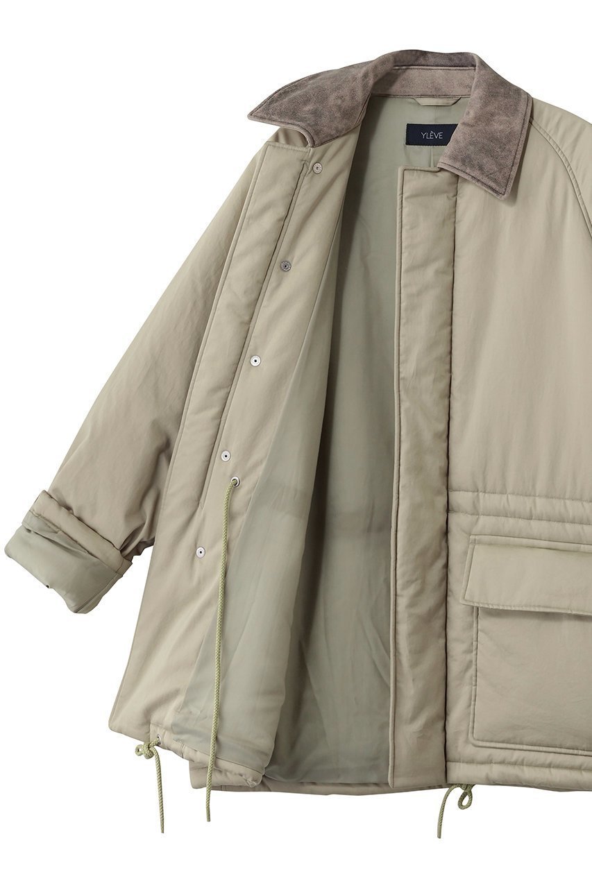 【イレーヴ/YLEVE】のFINX コットン パディング コート 人気、トレンドファッション・服の通販 founy(ファニー) 　ファッション　Fashion　レディースファッション　Fashion for Women　アウター　Coat / Outerwear Collection　コート・ロングコート・ピーコート　Long Coats, Peacoats & More　ショート　Short, Short Length　ポケット　Pocket, Pocket Detail　ヴィンテージ　Vintage Style　新作・新入荷　New Arrivals / New In　other-6|ID: prp329100004658480 ipo3291000000033715333