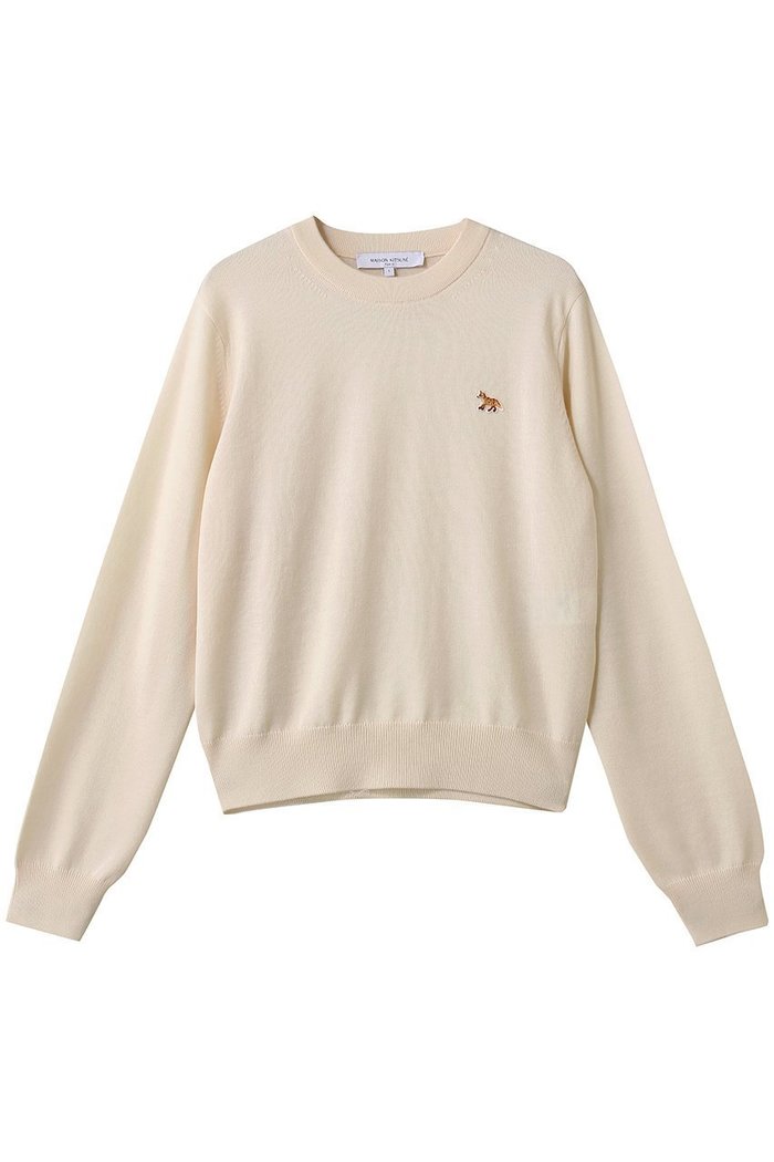 【メゾン キツネ/MAISON KITSUNE】のBABY FOX メリノ レギュラー ジャンパー インテリア・キッズ・メンズ・レディースファッション・服の通販 founy(ファニー) https://founy.com/ ファッション Fashion レディースファッション Fashion for Women トップス・カットソー Cut & Sew Tops ニット Knit Tops & Sweaters カジュアルプルオーバー・ニットトップス Pullovers & Knit Tops / Casual Pullovers なめらか Smooth, Silky Texture シンプル Simple, Minimal レギュラー Regular, Standard Fit |ID: prp329100004658481 ipo3291000000035863078