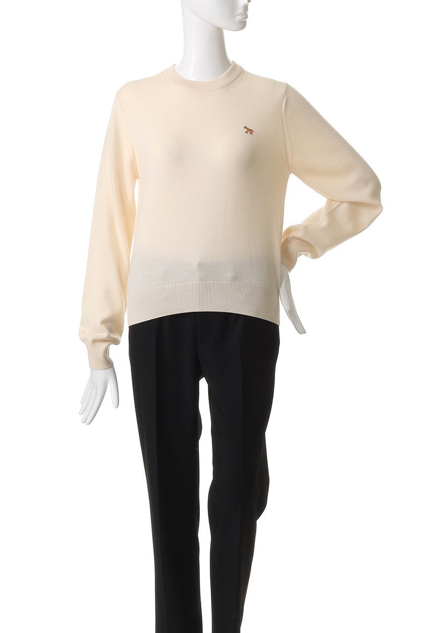 【メゾン キツネ/MAISON KITSUNE】のBABY FOX メリノ レギュラー ジャンパー 人気、トレンドファッション・服の通販 founy(ファニー) 　ファッション　Fashion　レディースファッション　Fashion for Women　トップス・カットソー　Cut & Sew Tops　ニット　Knit Tops & Sweaters　カジュアルプルオーバー・ニットトップス　Pullovers & Knit Tops / Casual Pullovers　なめらか　Smooth, Silky Texture　シンプル　Simple, Minimal　レギュラー　Regular, Standard Fit　other-2|ID: prp329100004658481 ipo3291000000036084956