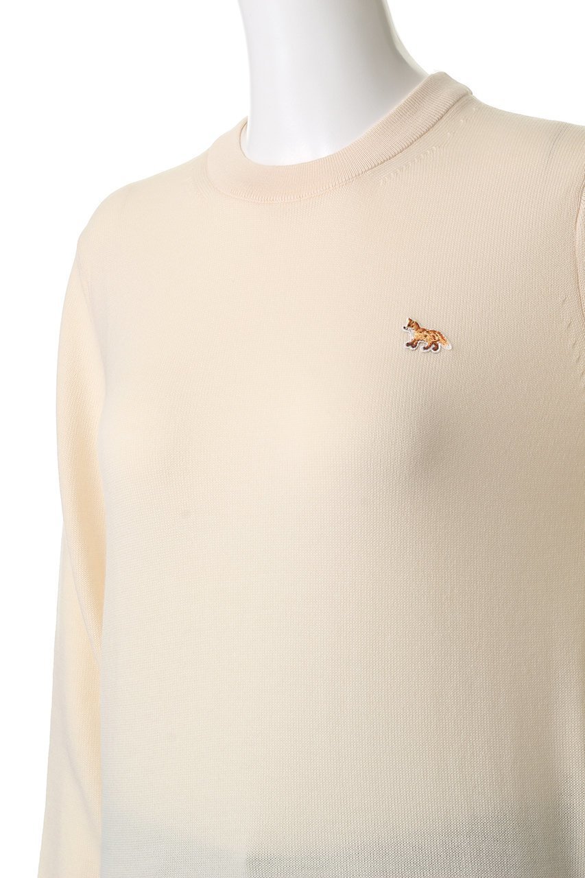 【メゾン キツネ/MAISON KITSUNE】のBABY FOX メリノ レギュラー ジャンパー 人気、トレンドファッション・服の通販 founy(ファニー) 　ファッション　Fashion　レディースファッション　Fashion for Women　トップス・カットソー　Cut & Sew Tops　ニット　Knit Tops & Sweaters　カジュアルプルオーバー・ニットトップス　Pullovers & Knit Tops / Casual Pullovers　なめらか　Smooth, Silky Texture　シンプル　Simple, Minimal　レギュラー　Regular, Standard Fit　other-5|ID: prp329100004658481 ipo3291000000036084960