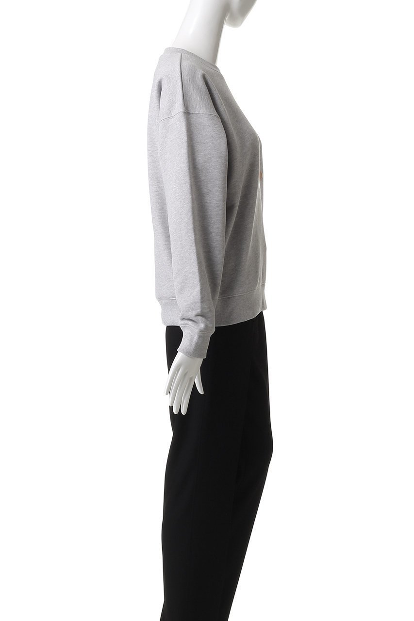 【メゾン キツネ/MAISON KITSUNE】のDRESSED FOX コンフォート スウェット シャツ 人気、トレンドファッション・服の通販 founy(ファニー) 　ファッション　Fashion　レディースファッション　Fashion for Women　トップス・カットソー　Cut & Sew Tops　シャツ・ブラウス・オフィスカジュアル　Elegant Blouses & Button-Ups　レディースパーカー・カジュアルフーディー　Casual Hoodies & Sweatshirts　ロングTシャツ・Tシャツ　Longline T-Shirts & Tees　スウェット・クルーネックトップス　Sweatshirts & Crewnecks / Relaxed Fit Sweat Tops　カットソー・ベーシックTシャツ　Cut-and-Sewn Tops / Stretch Tees & Basics　ワンピース　Dresses　フォーマル・パーティードレス・結婚式用ドレス　Elegant & Casual Dresses　スウェット / スエット　Sweatshirt, Sweatwear　バランス　Balance, Style Balance　パッチ　Patch, Appliqué　other-3|ID: prp329100004658482 ipo3291000000036084965