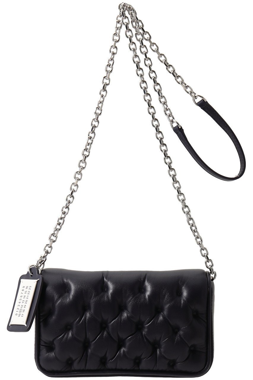 【メゾン マルジェラ/MAISON MARGIELA】の【UNISEX】GLAM SLAM フラップ ミニショルダーバッグ インテリア・キッズ・メンズ・レディースファッション・服の通販 founy(ファニー) ファッション Fashion レディースファッション Fashion for Women バッグ Bags ユニセックス Unisex, Genderless キルティング Quilted, Quilting コンパクト Compact, Small Size パーティ Party, Party Style フラップ Flap, Flap Pocket ポケット Pocket, Pocket Detail ブルー|ID: prp329100004658487 ipo3291000000036047846