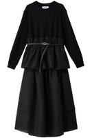 【ミュベール/MUVEIL】の2WAYニットセットアップワンピース 人気、トレンドファッション・服の通販 founy(ファニー) ファッション Fashion レディースファッション Fashion for Women ワンピース Dresses チュニック Tunic Tops & Dresses おすすめ Recommended / Our Picks オーガンジー Organza Fabric カットソー Cut and Sewn Top セットアップ Set-Up, Coordinated Outfit チュニック Tunic, Long Top ペプラム Peplum, Flared Hem ロング Long, Long-Length 新作・新入荷 New Arrivals / New In |ID:prp329100004658492