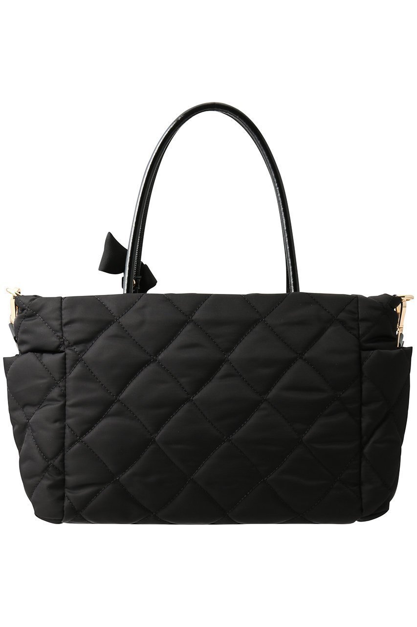 【ランバン オン ブルー/LANVIN en Bleu】のオルセー バデッドミニトート 484641 人気、トレンドファッション・服の通販 founy(ファニー) 　ファッション　Fashion　レディースファッション　Fashion for Women　バッグ　Bags　キルティング　Quilted, Quilting　ショルダー　Shoulder, Shoulder Strap　シンプル　Simple, Minimal　ポケット　Pocket, Pocket Detail　リボン　Ribbon, Bow　エレガント 上品　Elegant　other-3|ID: prp329100004658493 ipo3291000000036923533