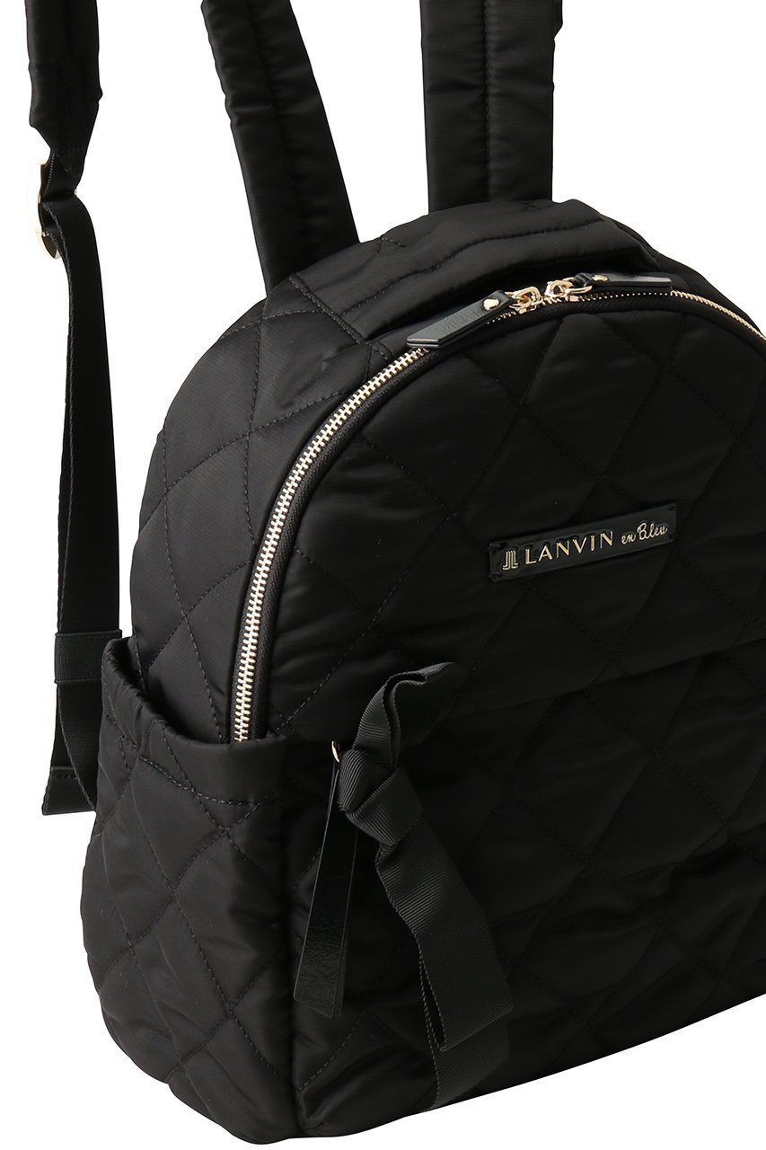 【ランバン オン ブルー/LANVIN en Bleu】のオルセー バデッドリュック 484642 人気、トレンドファッション・服の通販 founy(ファニー) 　ファッション　Fashion　レディースファッション　Fashion for Women　バッグ　Bags　キルティング　Quilted, Quilting　コンパクト　Compact, Small Size　シンプル　Simple, Minimal　ポケット　Pocket, Pocket Detail　リボン　Ribbon, Bow　リュック　Backpack, Rucksack　エレガント 上品　Elegant　other-4|ID: prp329100004658494 ipo3291000000035863127