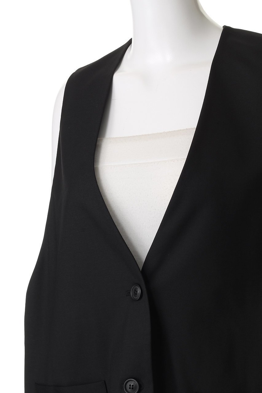 【ミズイロ インド/mizuiro ind】のdeep V neck wide vest ベスト 人気、トレンドファッション・服の通販 founy(ファニー) 　ファッション　Fashion　レディースファッション　Fashion for Women　アウター　Coat / Outerwear Collection　レディースジャケット・軽アウター　Jackets　ジャケット　Jacket, Outerwear　ベスト　Vest, Waistcoat　マニッシュ　Mannish, Boyish　新作・新入荷　New Arrivals / New In　other-5|ID: prp329100004658499 ipo3291000000033715464