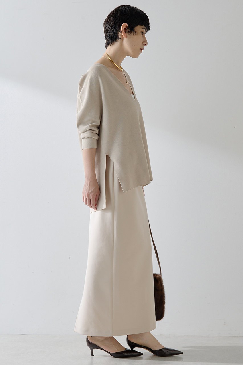 【ウィムガゼット/Whim Gazette】のハイウエストジャージースカート 人気、トレンドファッション・服の通販 founy(ファニー) 　ファッション　Fashion　レディースファッション　Fashion for Women　スカート　Skirts　ロングスカート　Long Skirts / Maxi & Midi Skirts　おすすめ　Recommended / Our Picks　ストレッチ　Stretch, Stretchy Fabric　セットアップ　Set-Up, Coordinated Outfit　ロング　Long, Long-Length　エレガント 上品　Elegant　other-4|ID: prp329100004658503 ipo3291000000035702087