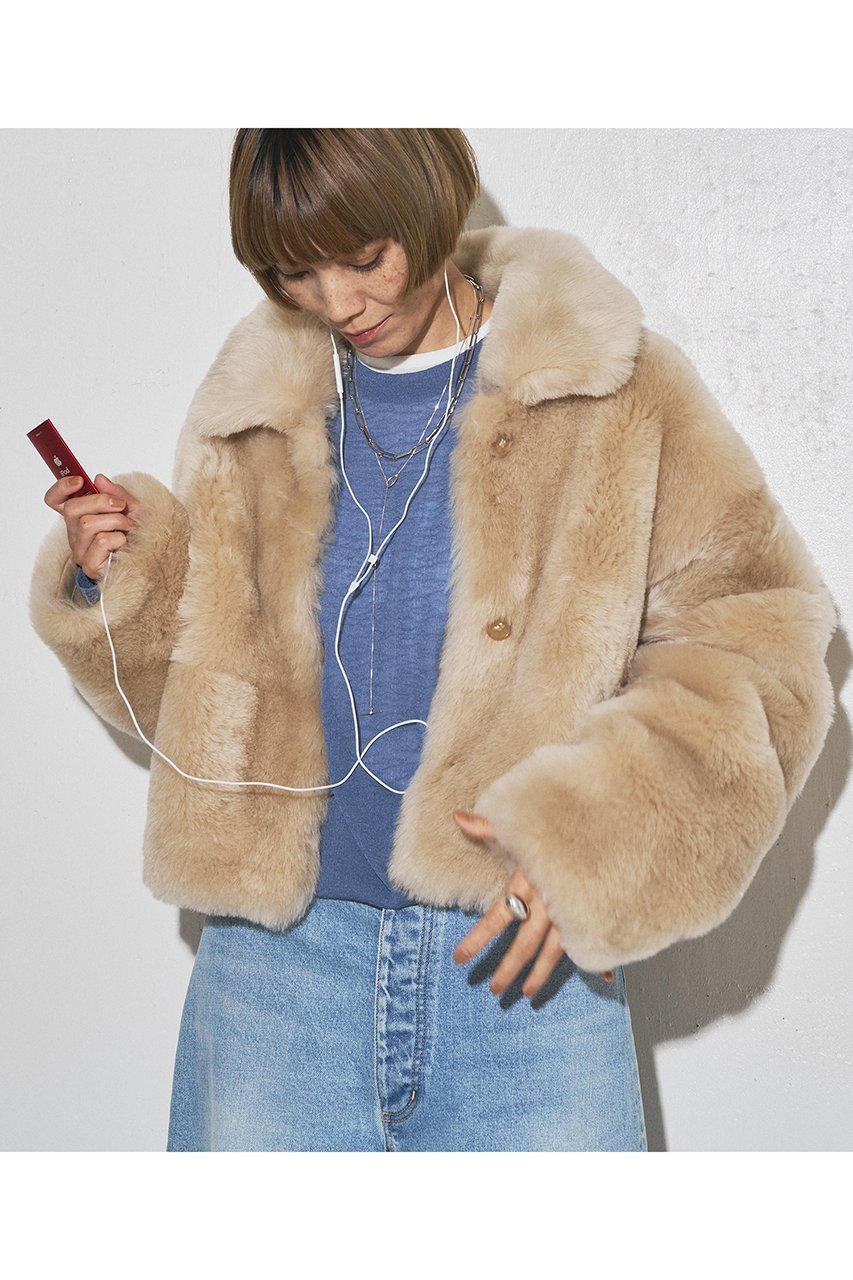 【ウィムガゼット/Whim Gazette】の【GEMINI】ファーコート 人気、トレンドファッション・服の通販 founy(ファニー) ファッション Fashion レディースファッション Fashion for Women アウター Coat / Outerwear Collection コート・ロングコート・ピーコート Long Coats, Peacoats & More ショート Short, Short Length バランス Balance, Style Balance ボトム Bottoms, Lower Wear ムートン Shearling, Mouton エレガント 上品 Elegant 防寒 Cold Protection, Winter-Ready other-1|ID: prp329100004658504 ipo3291000000035863135