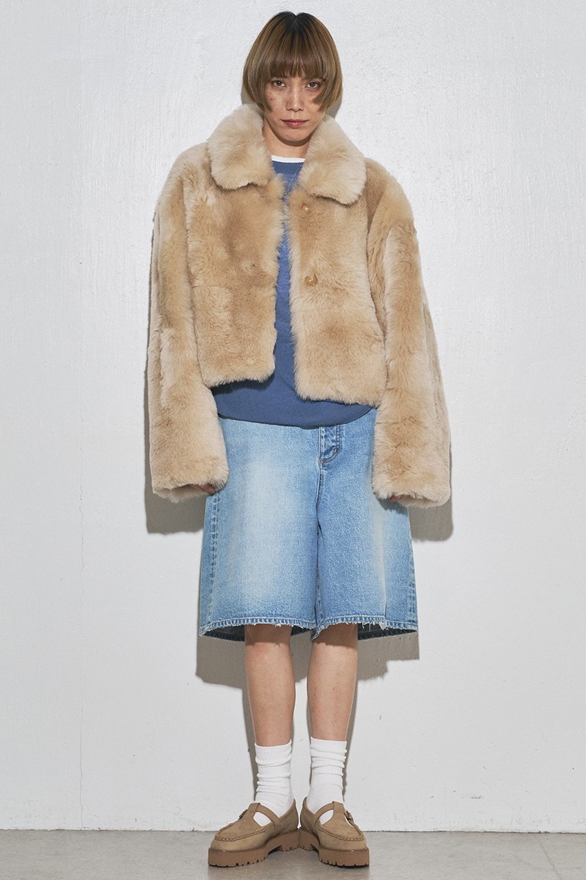 【ウィムガゼット/Whim Gazette】の【GEMINI】ファーコート 人気、トレンドファッション・服の通販 founy(ファニー) ファッション Fashion レディースファッション Fashion for Women アウター Coat / Outerwear Collection コート・ロングコート・ピーコート Long Coats, Peacoats & More ショート Short, Short Length バランス Balance, Style Balance ボトム Bottoms, Lower Wear ムートン Shearling, Mouton エレガント 上品 Elegant 防寒 Cold Protection, Winter-Ready other-2|ID: prp329100004658504 ipo3291000000035863137